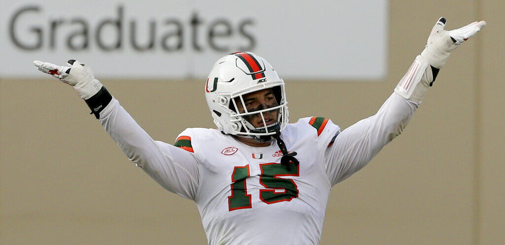 Miami Dolphins: JAELAN PHILLIPS, EDGE, MIAMI, FLA.